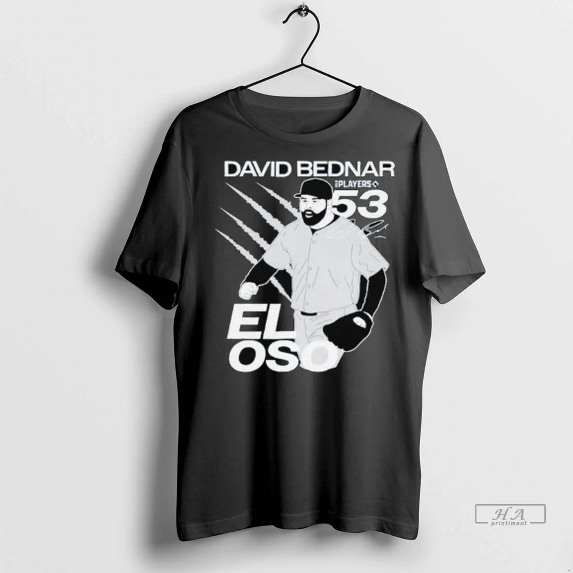 Trendy Officials David Bednar 53 El Oso New York - Adult & Kids T-Shirts, Sweatshirts & Hoodies apparel design preview 1