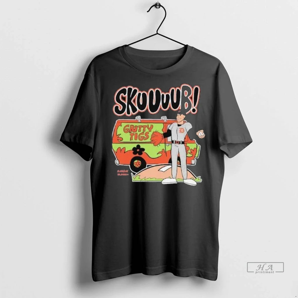 Trendy Officials Detroit Tigers Baseball Skuuuub - Adult & Kids T-Shirts, Sweatshirts & Hoodies apparel design preview 1