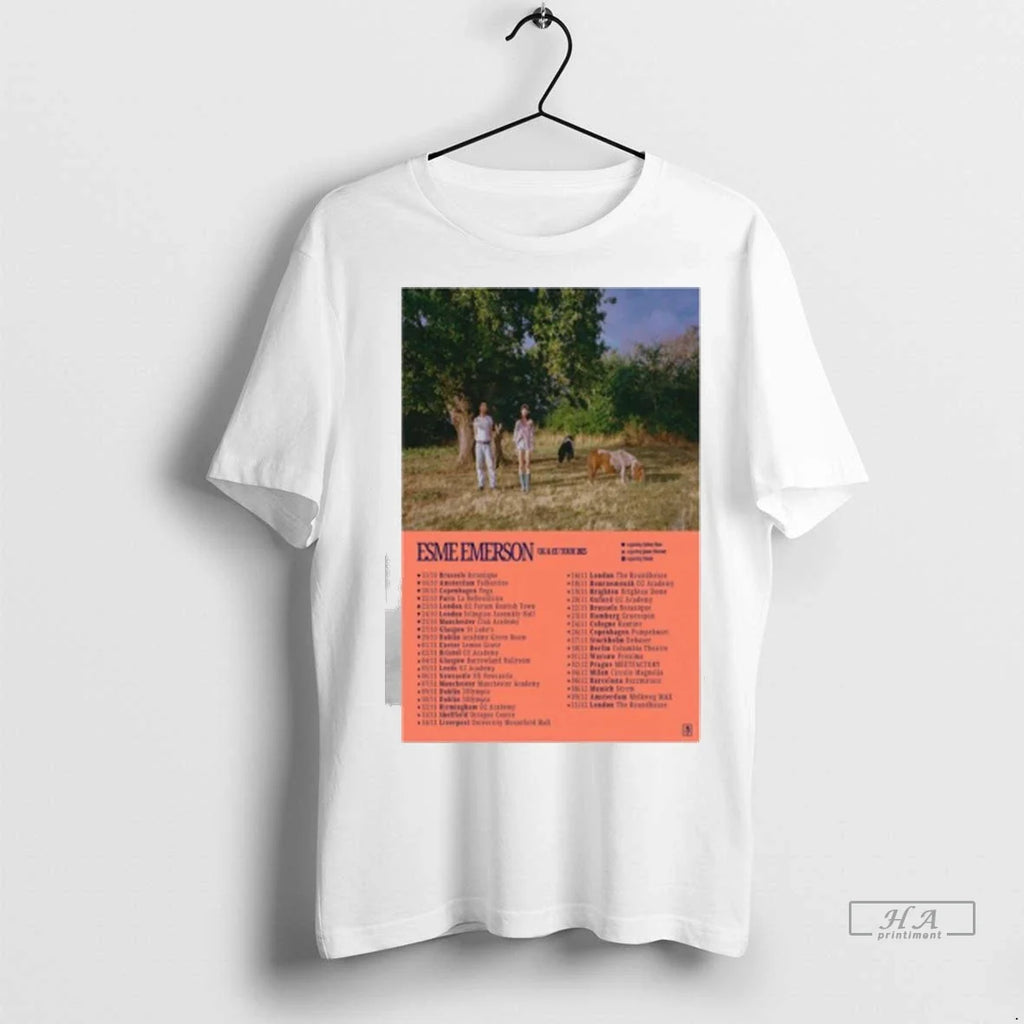 Trendy Officials Esme Emerson Uk Eu Tour 2025 Ladies - Adult & Kids T-Shirts, Sweatshirts & Hoodies apparel design preview 1