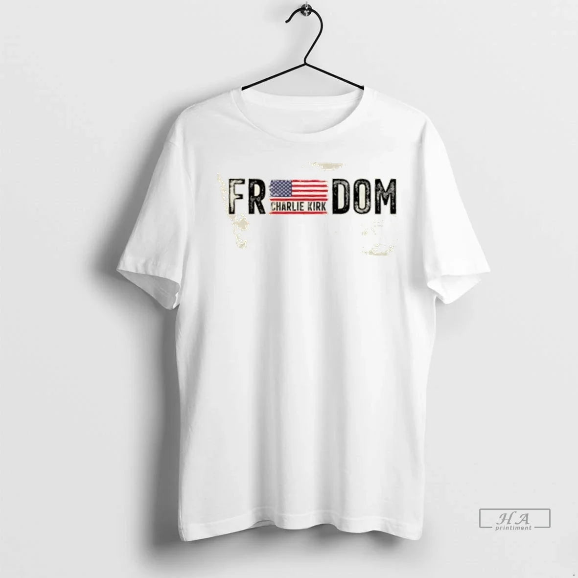 Trendy Officials Freedom Charlie Kirk Usa Flag - Adult & Kids T-Shirts, Sweatshirts & Hoodies apparel design preview 1