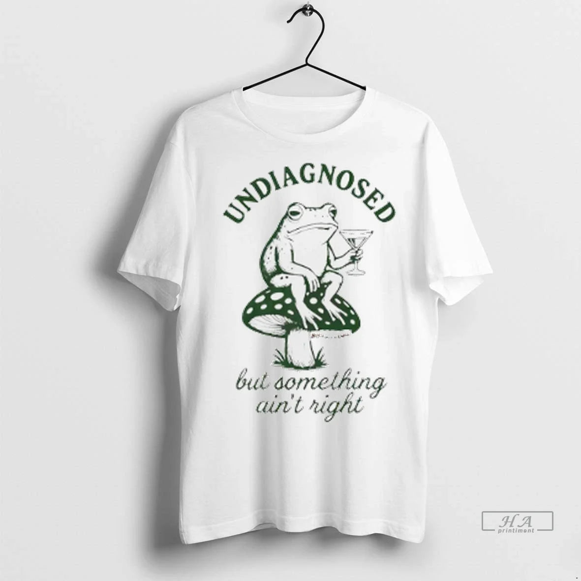 Trendy Officials Frog Undiagnosed But Something Aint - Adult & Kids T-Shirts, Sweatshirts & Hoodies apparel design preview 1