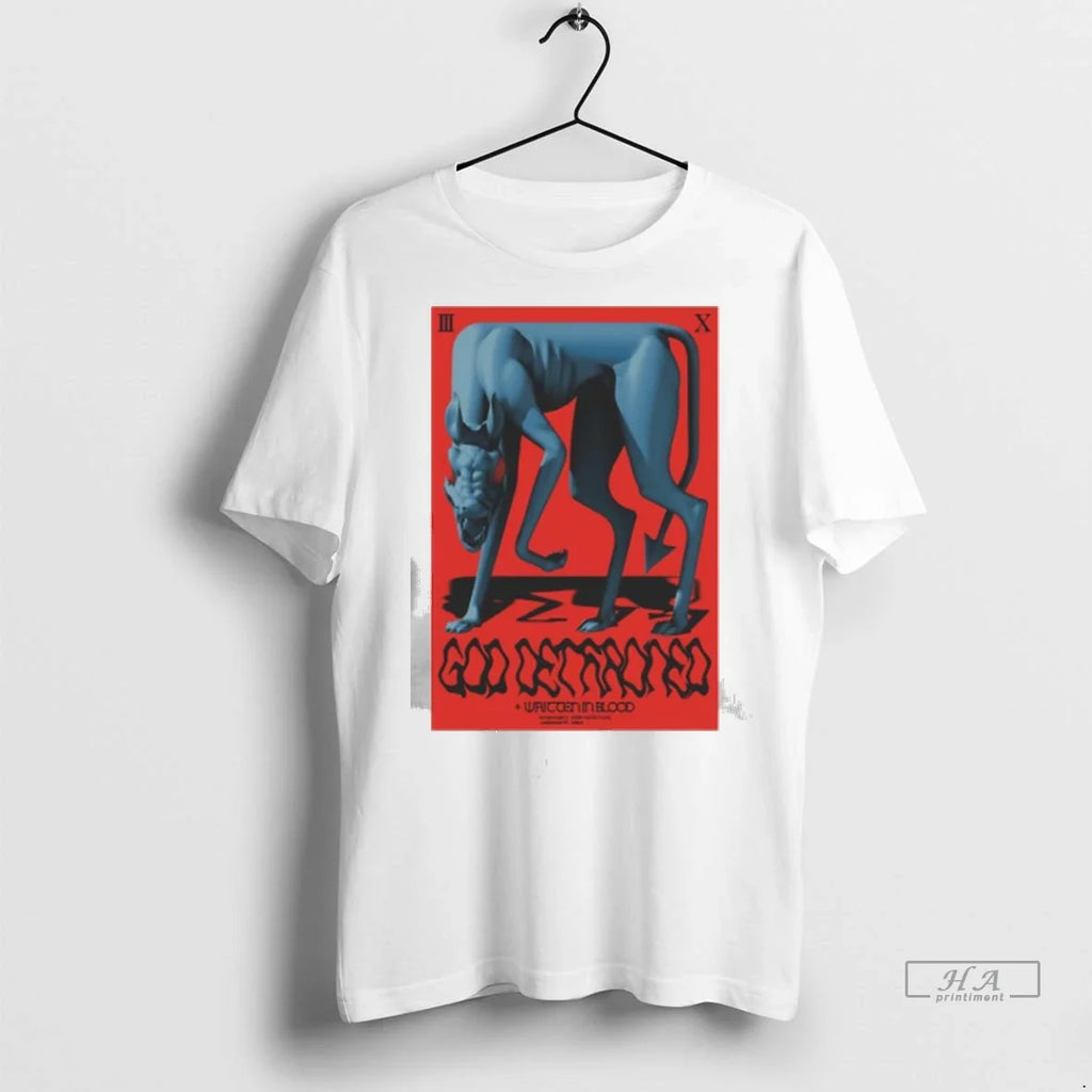 Trendy Officials God Dethroned At Vera In Groningen - Adult & Kids T-Shirts, Sweatshirts & Hoodies apparel design preview 1