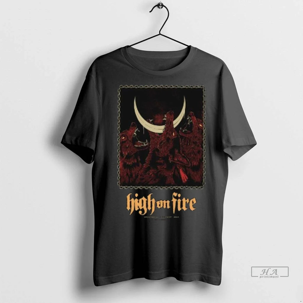 Trendy Officials High On Fire Berlin Germany 2025 - Adult & Kids T-Shirts, Sweatshirts & Hoodies apparel design preview 1