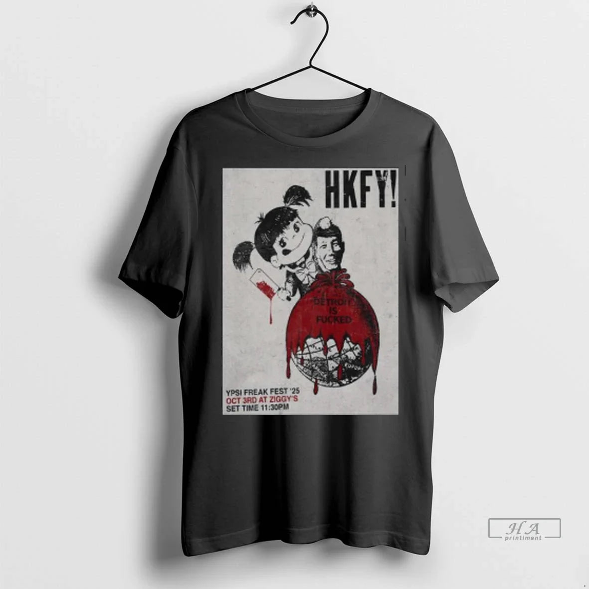 Trendy Officials Hong Kong Fuck You Detroit Mi - Adult & Kids T-Shirts, Sweatshirts & Hoodies apparel design preview 1