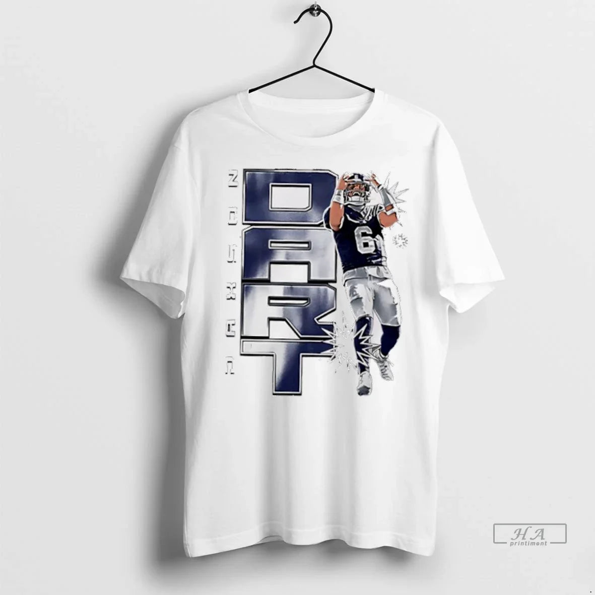 Trendy Officials Jaxson Dart New York G Vertical - Adult & Kids T-Shirts, Sweatshirts & Hoodies apparel design preview 1