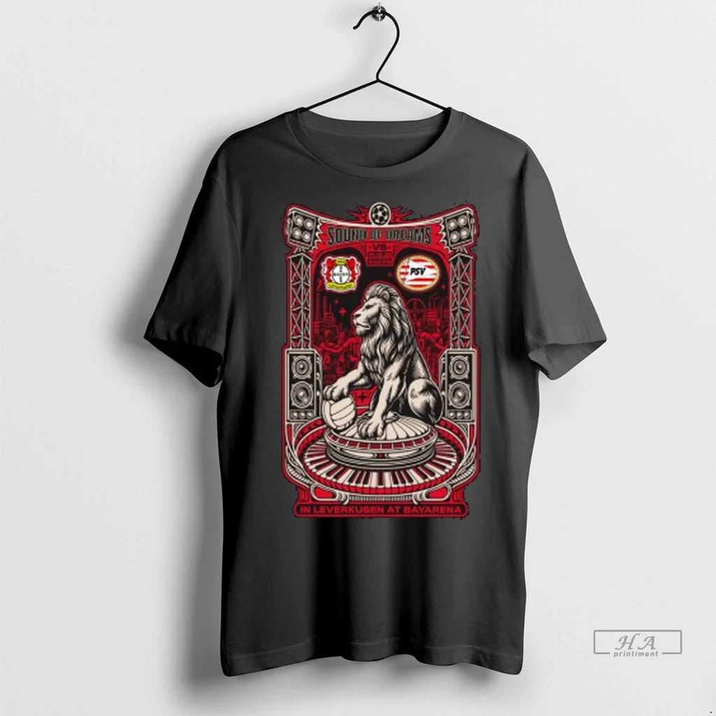Trendy Officials Leverkusen Vs Psv Germany October 1 - Adult & Kids T-Shirts, Sweatshirts & Hoodies apparel design preview 1