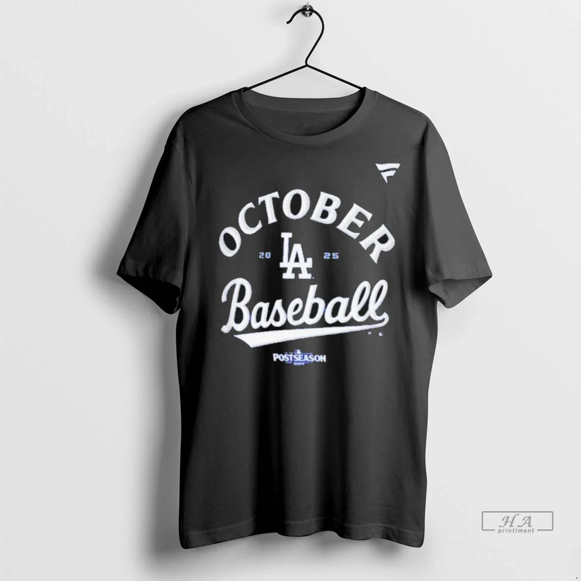 Trendy Officials Los Angeles Dodgers October Baseball - Adult & Kids T-Shirts, Sweatshirts & Hoodies apparel design preview 1