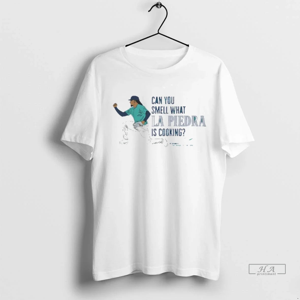 Trendy Officials Mariners Luis La Piedra Castillo - Adult & Kids T-Shirts, Sweatshirts & Hoodies apparel design preview 1