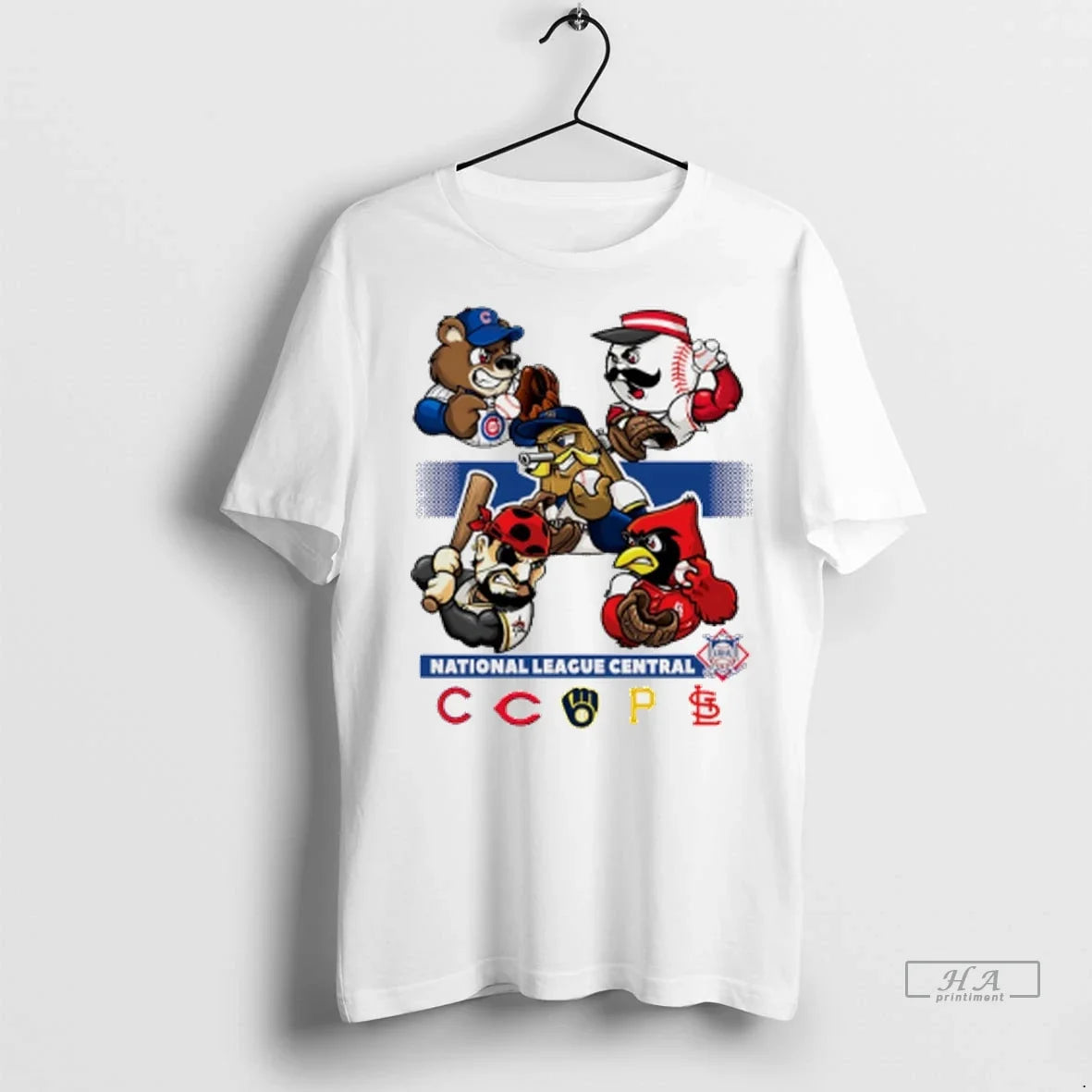 Trendy Officials National League Central Cubs - Adult & Kids T-Shirts, Sweatshirts & Hoodies apparel design preview 1