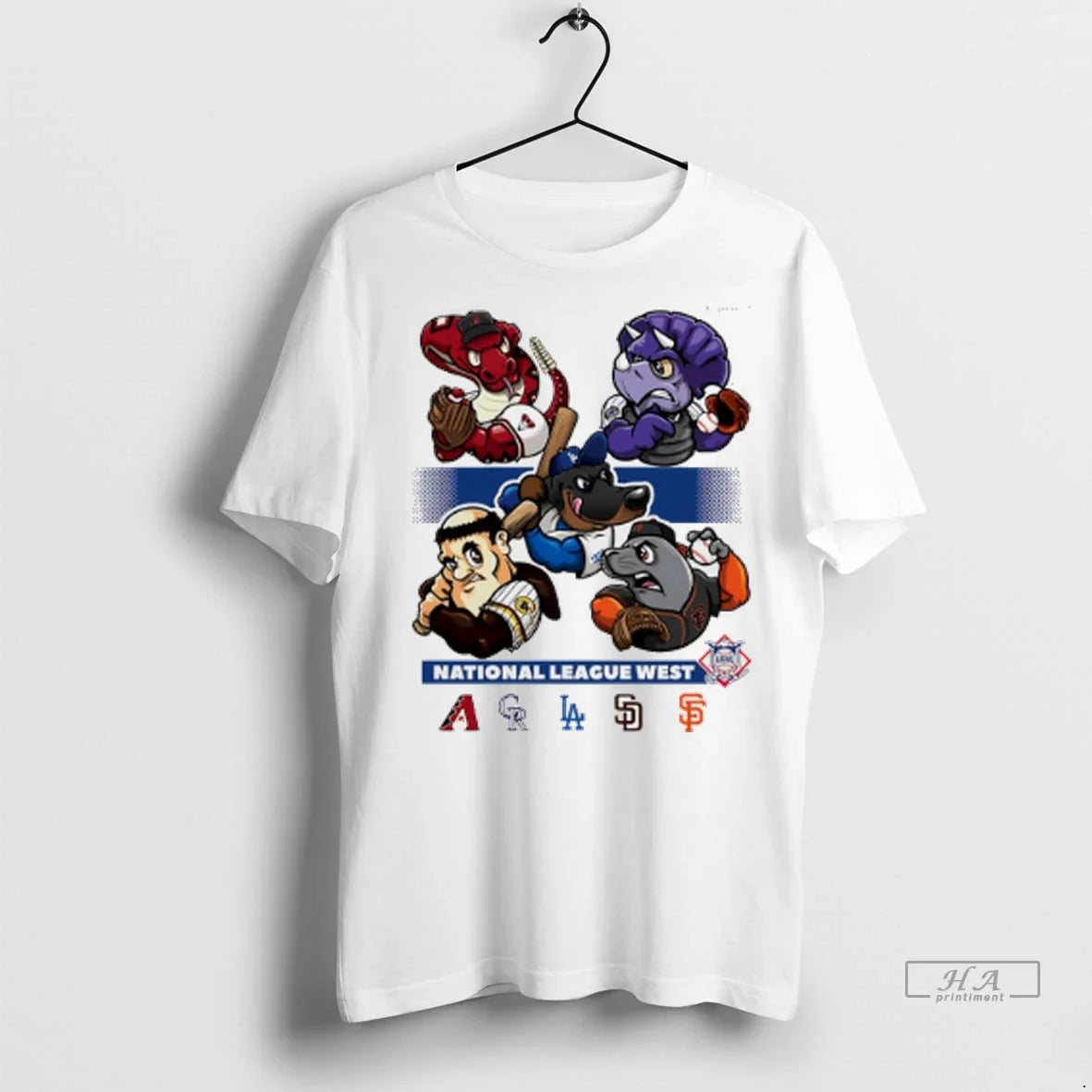 Trendy Officials National League West Arizona - Adult & Kids T-Shirts, Sweatshirts & Hoodies apparel design preview 1