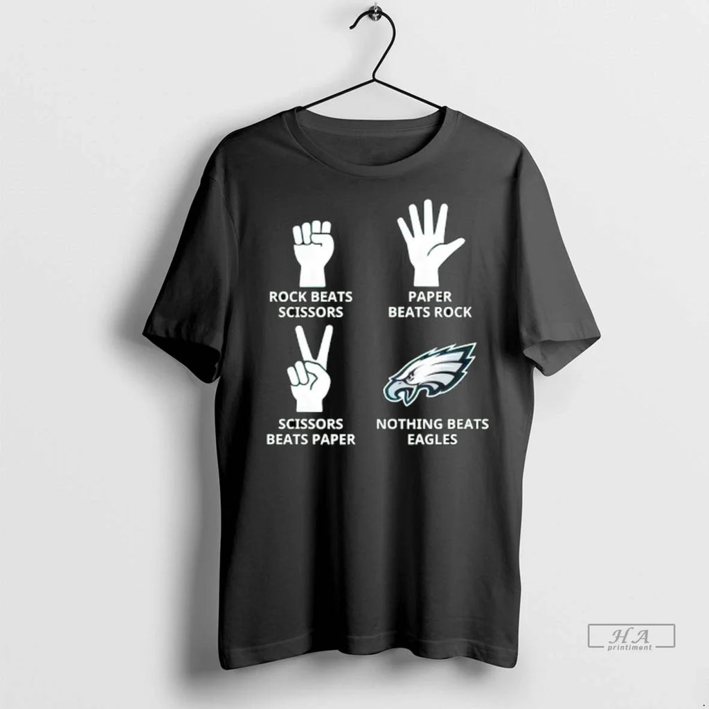 Trendy Officials Rock Beats Scissors V Paper Nothing - Adult & Kids T-Shirts, Sweatshirts & Hoodies apparel design preview 1