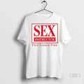 Trendy Officials Sex Instructor First Lesson Free - Adult & Kids T-Shirts, Sweatshirts & Hoodies apparel design preview 1