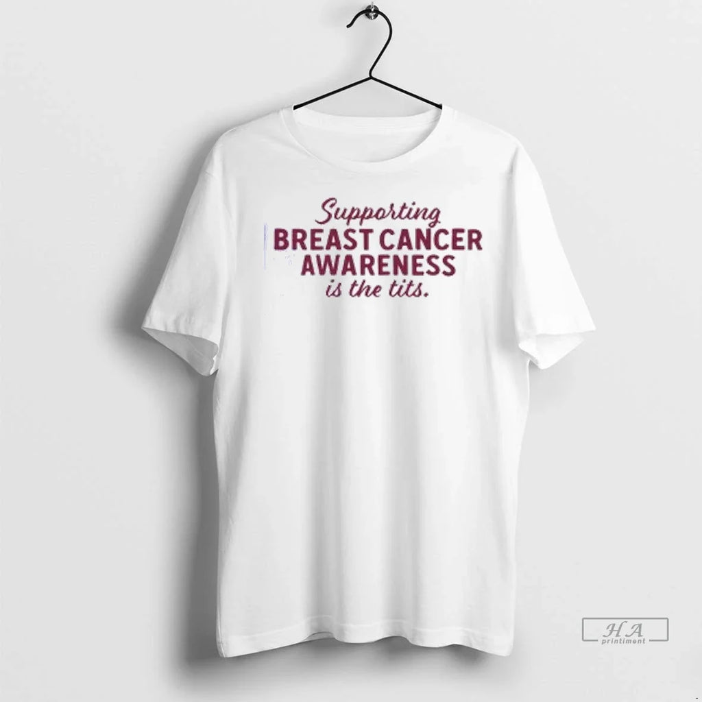 Trendy Officials Supporting Breast Cancer Awareness - Adult & Kids T-Shirts, Sweatshirts & Hoodies apparel design preview 1