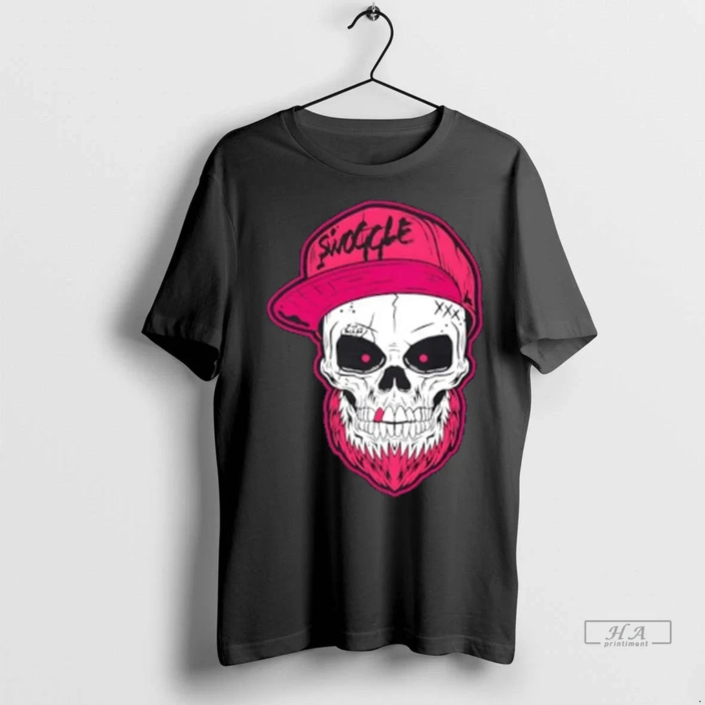 Trendy Officials Swoggle Pink Skull Sweater - Adult & Kids T-Shirts, Sweatshirts & Hoodies apparel design preview 1