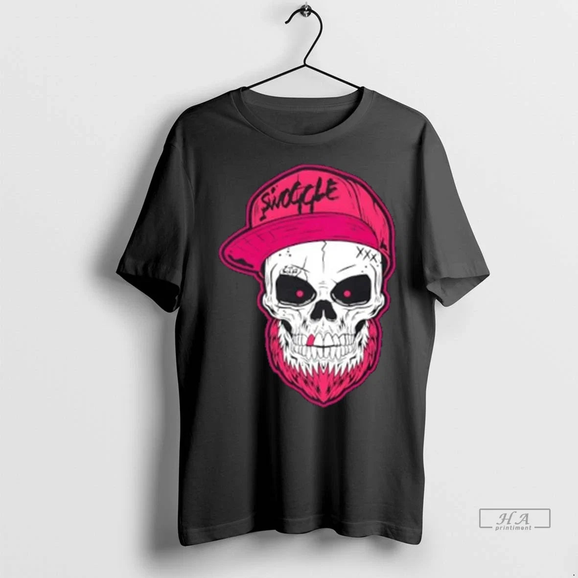 Trendy Officials Swoggle Pink Skull Sweater - Adult & Kids T-Shirts, Sweatshirts & Hoodies apparel design preview 1