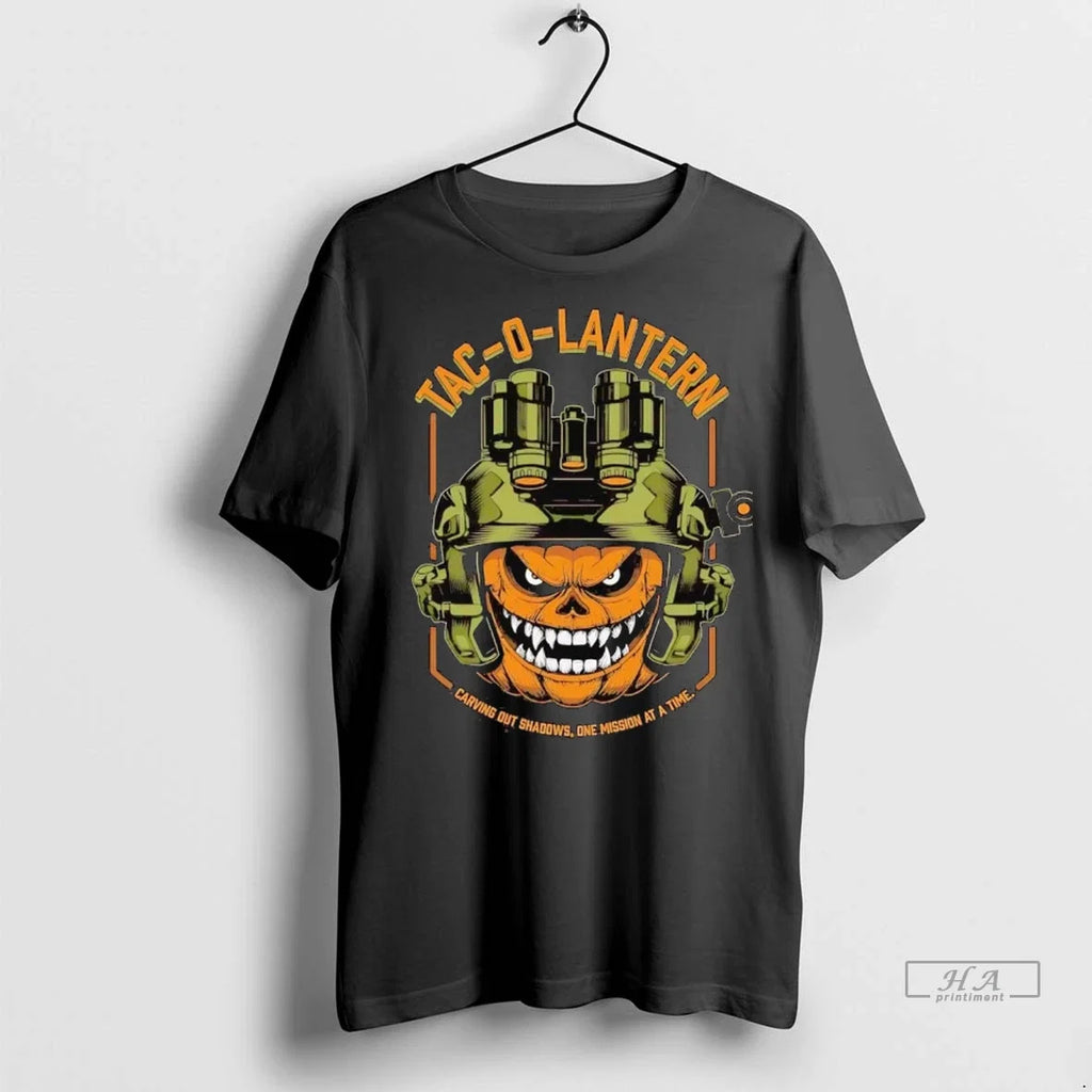 Trendy Officials Tac O Lantern Nods Pumpkin Halloween - Adult & Kids T-Shirts, Sweatshirts & Hoodies apparel design preview 1