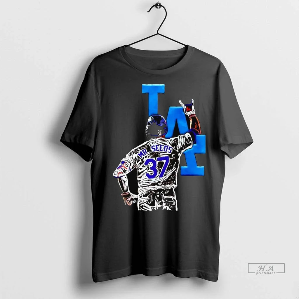 Trendy Officials Teoscar Hernandez Mr Seeds Rock On - Adult & Kids T-Shirts, Sweatshirts & Hoodies apparel design preview 1