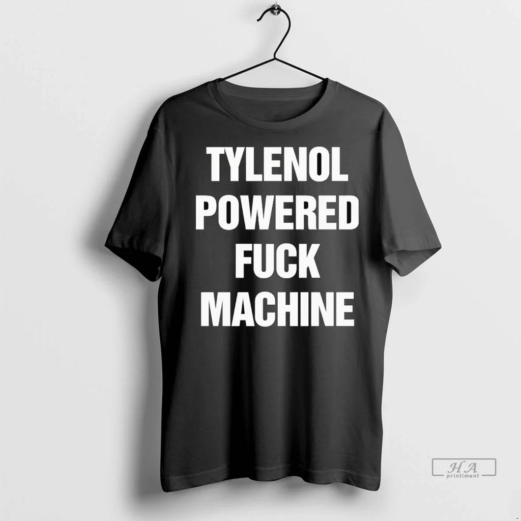 Trendy Officials Tylenol Powered Fuck Machine Sweater - Adult & Kids T-Shirts, Sweatshirts & Hoodies apparel design preview 1