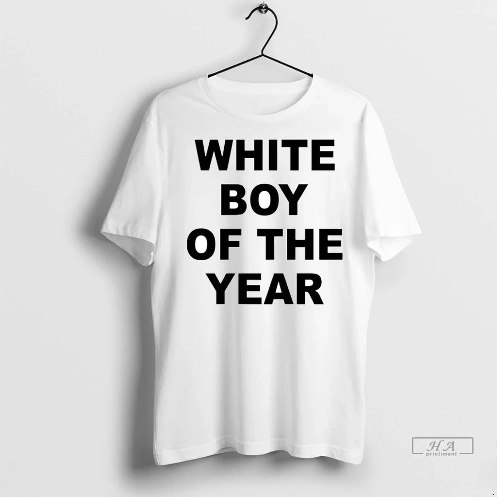 Trendy Officials White Boy Of The Year Sweater - Adult & Kids T-Shirts, Sweatshirts & Hoodies apparel design preview 1