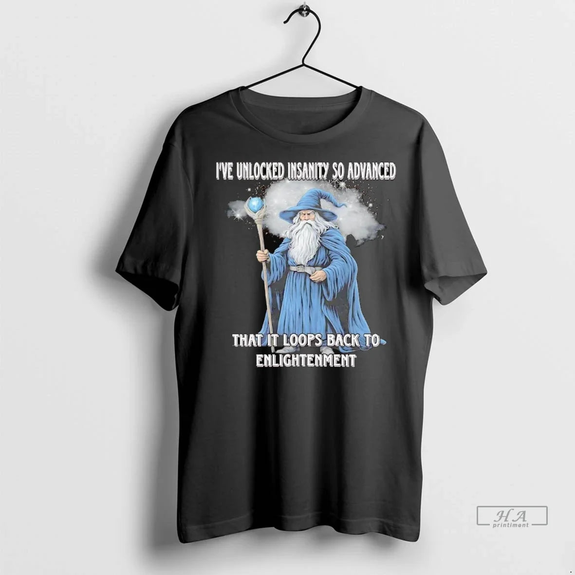 Trendy Officials Wizard Ive Unlocked Insanity So - Adult & Kids T-Shirts, Sweatshirts & Hoodies apparel design preview 1
