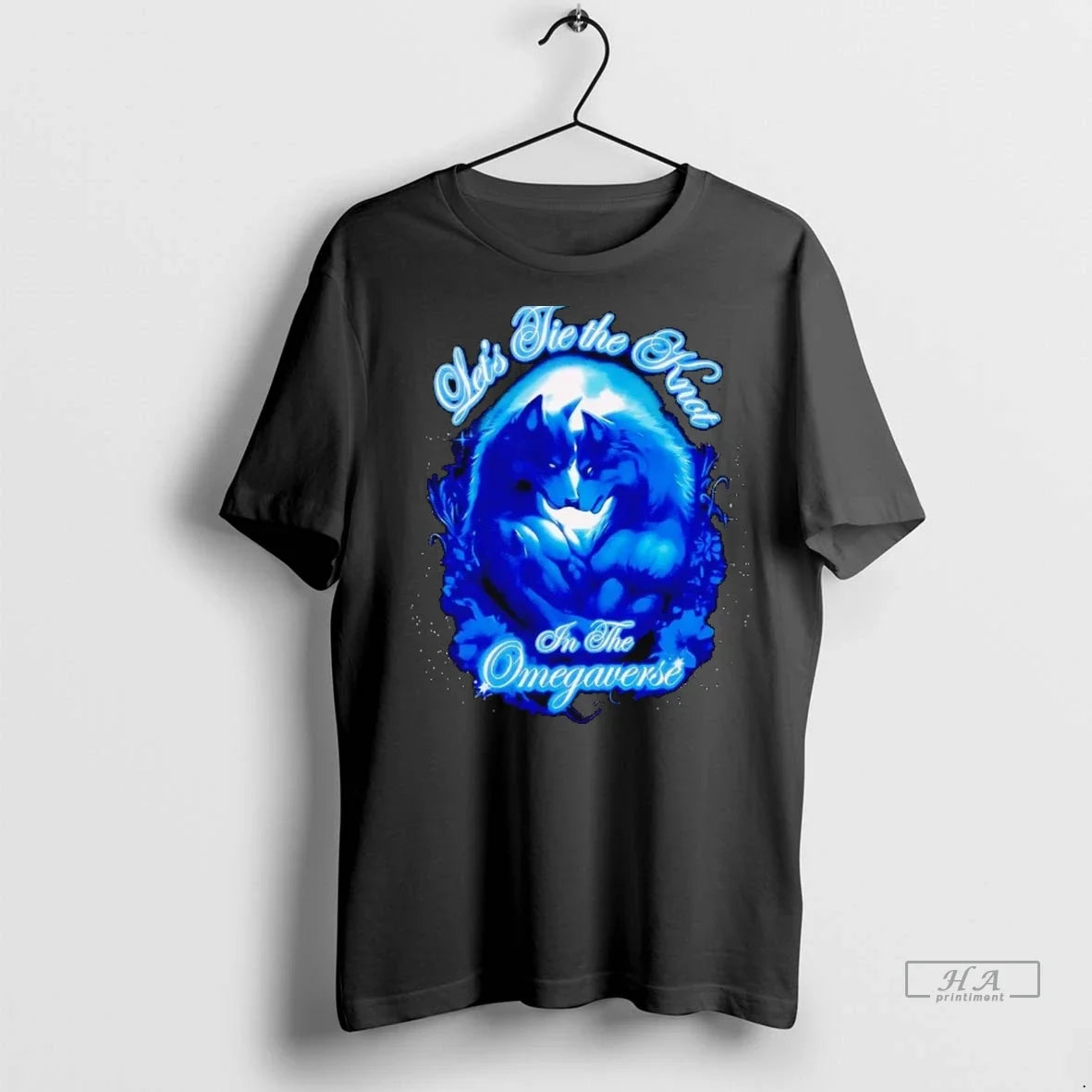 Trendy Officials Wolf Lets Tie The Knot In Omegaverse - Adult & Kids T-Shirts, Sweatshirts & Hoodies apparel design preview 1