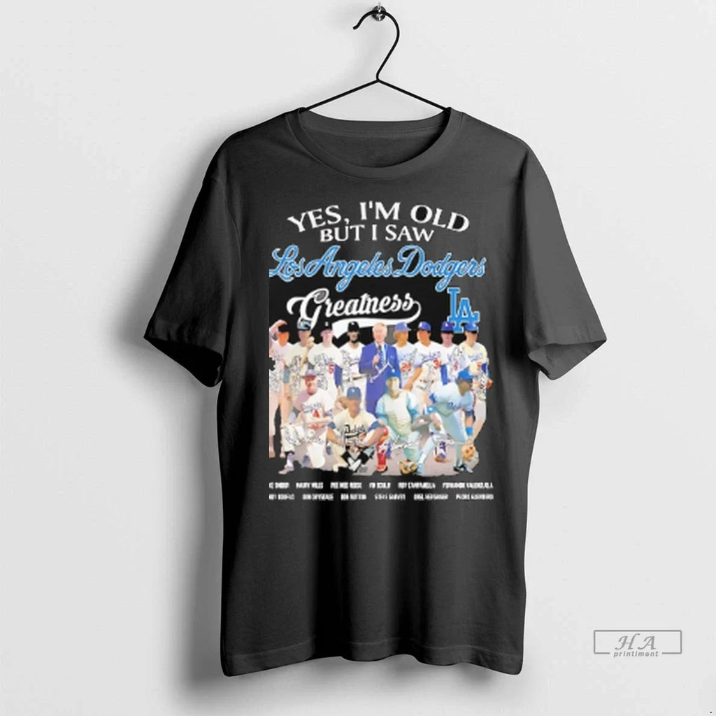 Trendy Officials Yes Im Old But I Saw Los Angeles - Adult & Kids T-Shirts, Sweatshirts & Hoodies apparel design preview 1