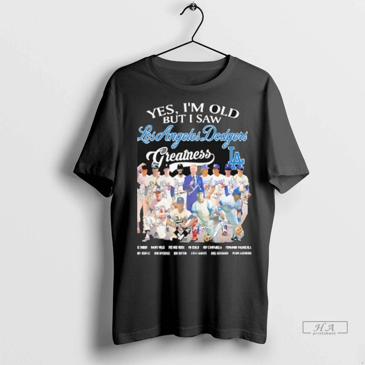 Trendy Officials Yes Im Old But I Saw Los Angeles - Adult & Kids T-Shirts, Sweatshirts & Hoodies apparel design preview 1