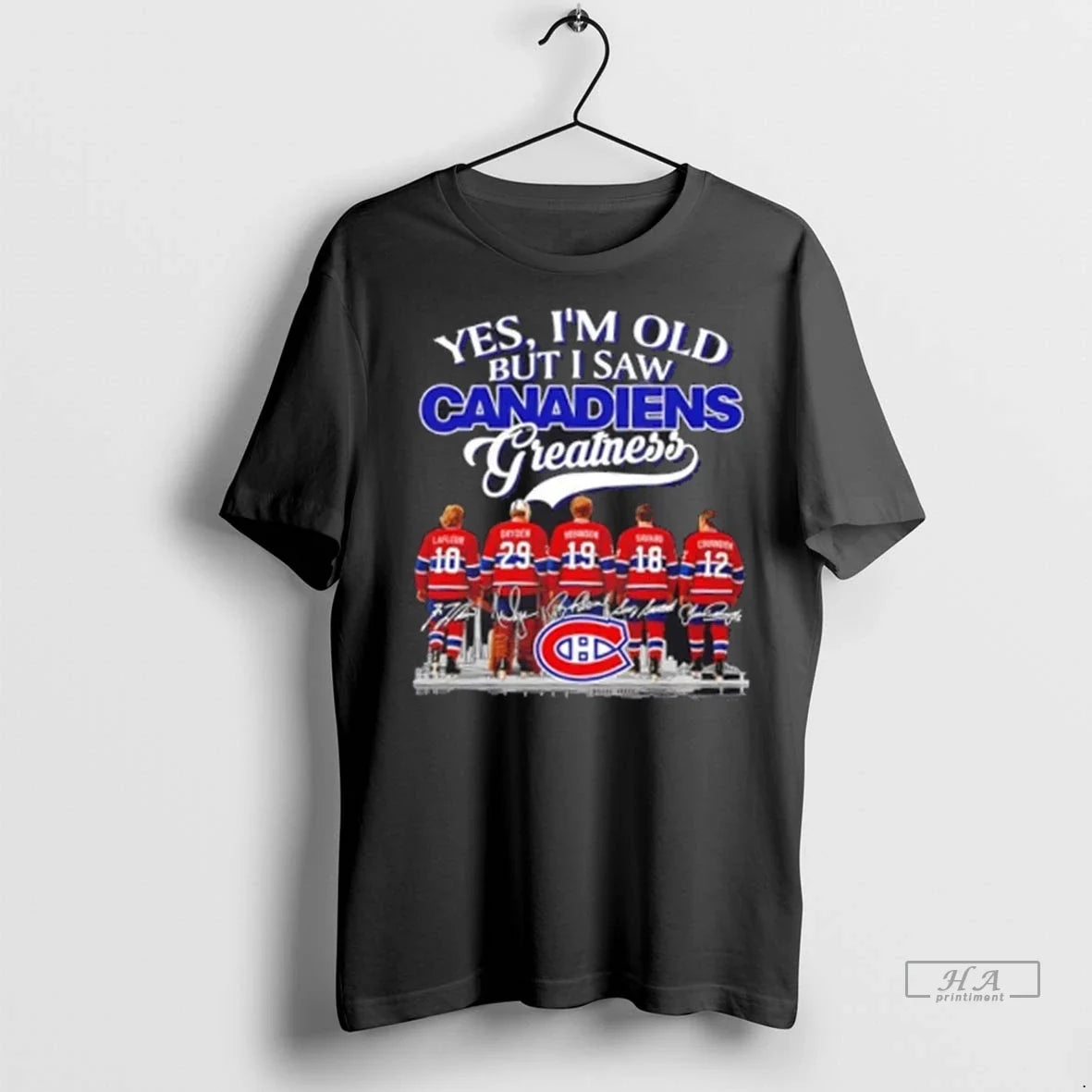 Trendy Officials Yes Im Old But I Saw Montreal - Adult & Kids T-Shirts, Sweatshirts & Hoodies apparel design preview 1