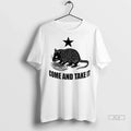 Trendy Opossum Come And Take It Flag Political - Adult & Kids T-Shirts, Sweatshirts & Hoodies apparel design preview 1