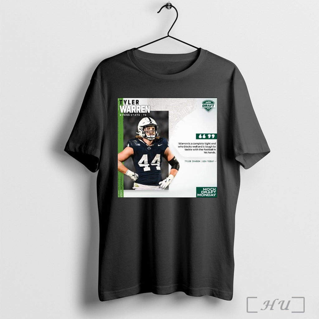 Trendy Poster Tyler Warren Is Complete Tight End Who - Adult & Kids T-Shirts, Sweatshirts & Hoodies apparel design preview 1