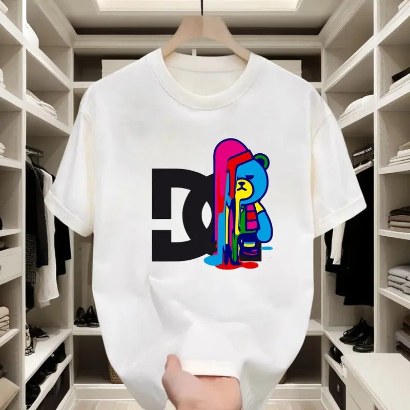 Rainbow Bear! Light Comfy Prints Street Casual Meet - Adult & Kids T-Shirts, Sweatshirts & Hoodies apparel design preview 1