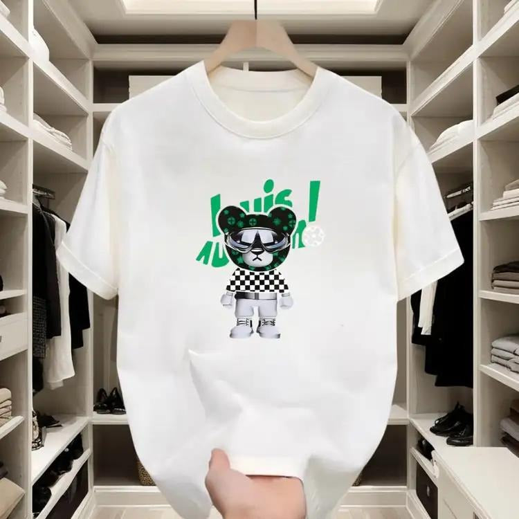 Streetwear Pure Cotton Cool Bear Print Casual - Adult & Kids T-Shirts, Sweatshirts & Hoodies apparel design preview 1