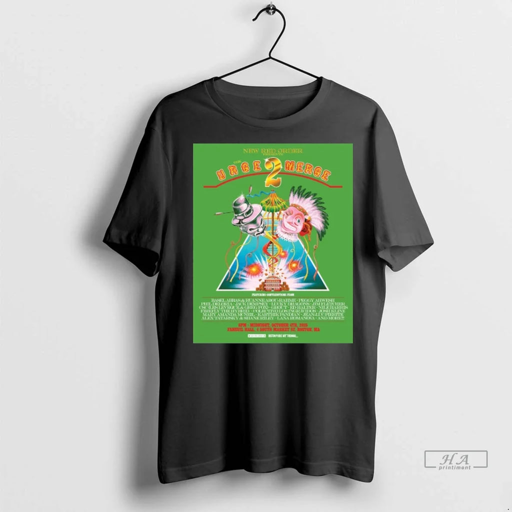 Trendy The Urge 2 Merge New Red Order October 4th - Adult & Kids T-Shirts, Sweatshirts & Hoodies apparel design preview 1