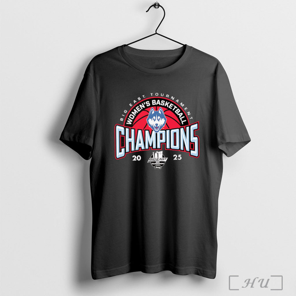 Trendy Uconn Womens Basketball 2024 25 Big East Wbb - Adult & Kids T-Shirts, Sweatshirts & Hoodies apparel design preview 1