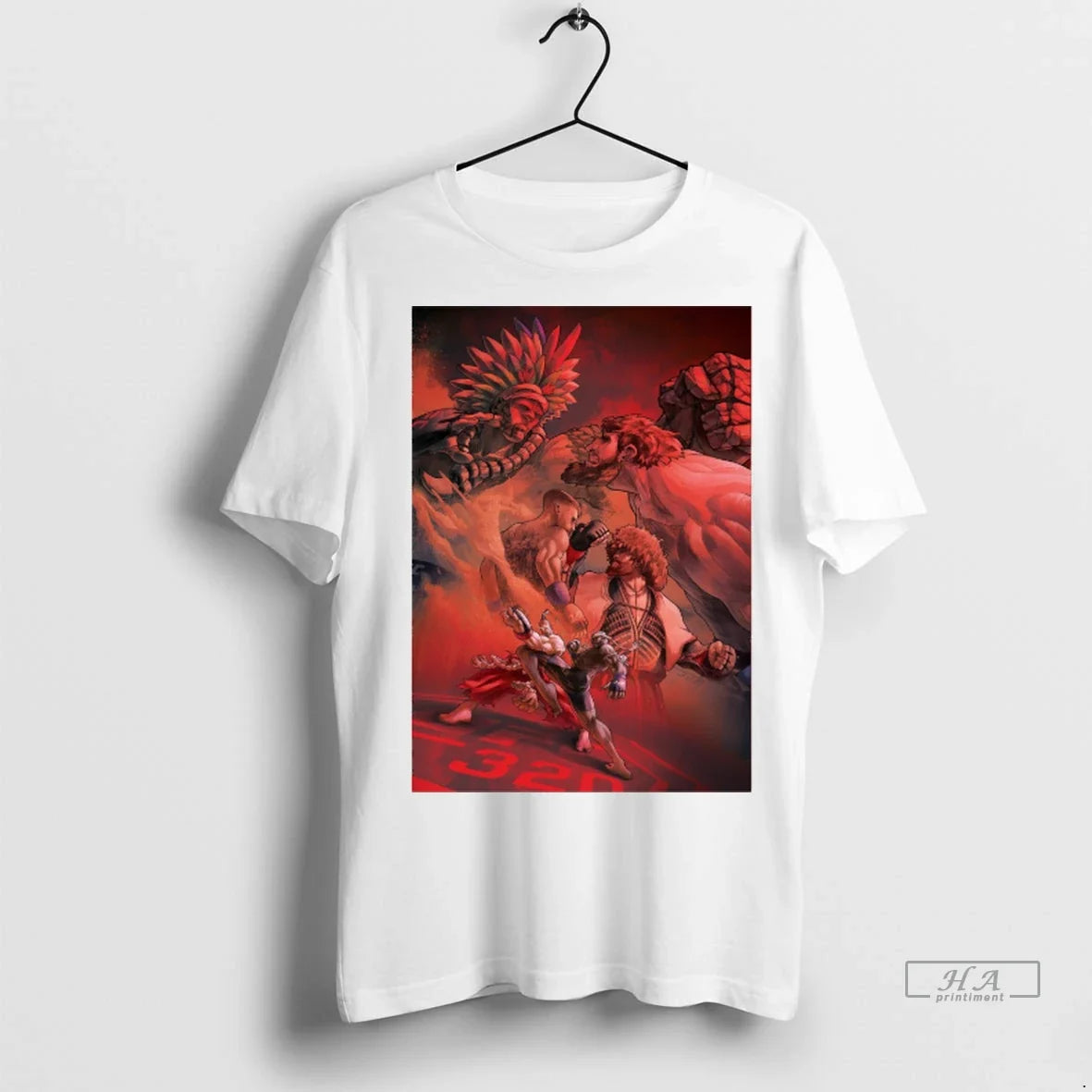 Trendy Ufc 320 Artist Series By Warrick Wong 2025 - Adult & Kids T-Shirts, Sweatshirts & Hoodies apparel design preview 1