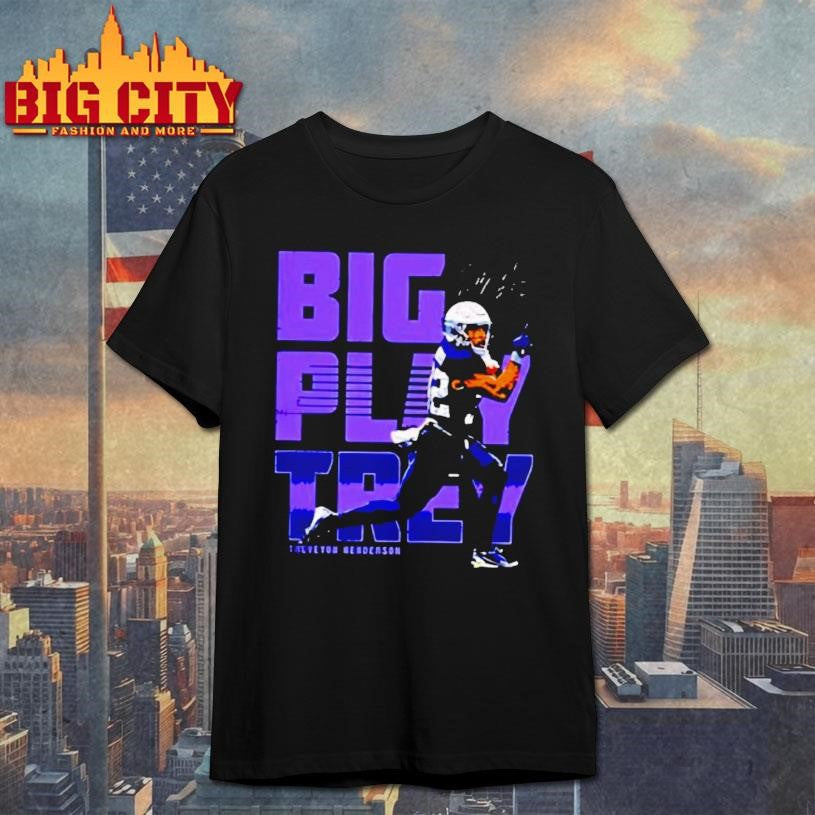 Treveyon Henderson Big Play Trey - Adult & Kids T-Shirts, Sweatshirts & Hoodies apparel design preview 1