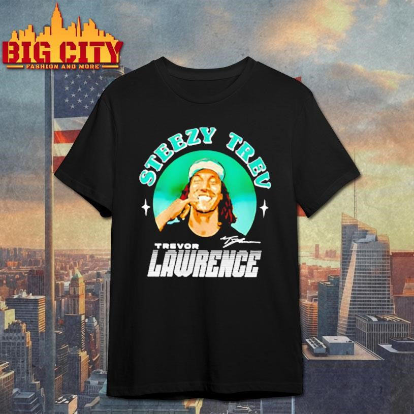 Trevor Lawrence Jacksonville Steezy Trev signature - Adult & Kids T-Shirts, Sweatshirts & Hoodies apparel design preview 1