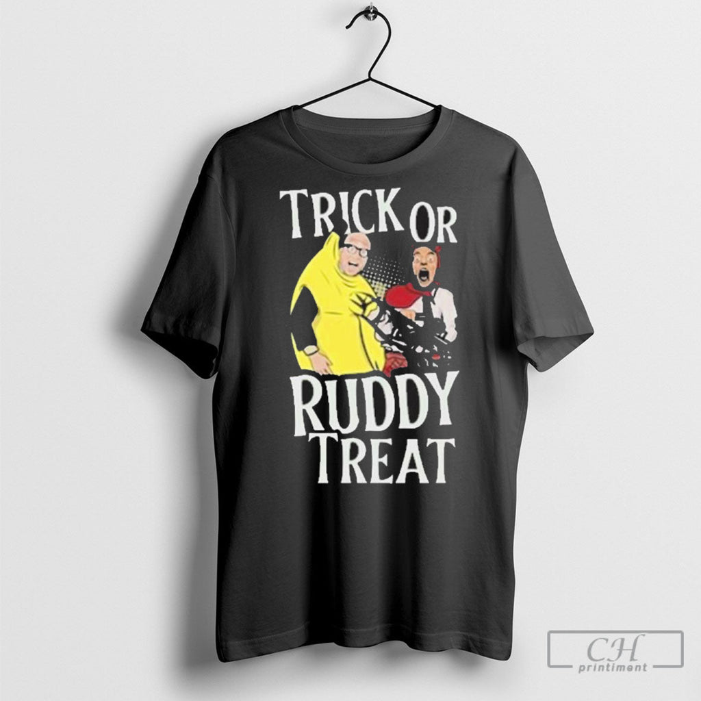 Trick Or Ruddy Treat Happy Halloween 2024 - Adult & Kids T-Shirts, Sweatshirts & Hoodies apparel design preview 1