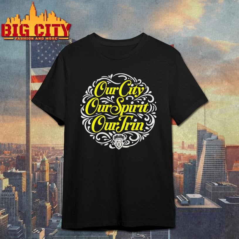 Trinity Rodman Washington Spirit Our City Script Logo - Adult & Kids T-Shirts, Sweatshirts & Hoodies apparel design preview 1