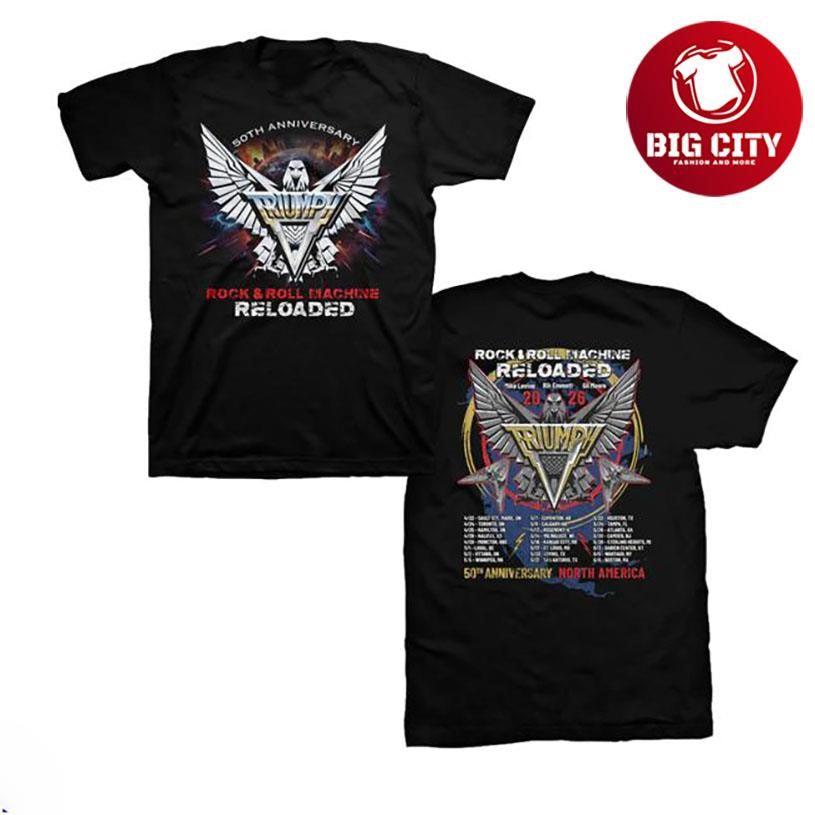 Triumph 2026 Reloaded Tour Two Sided - Adult & Kids T-Shirts, Sweatshirts & Hoodies apparel design preview 1