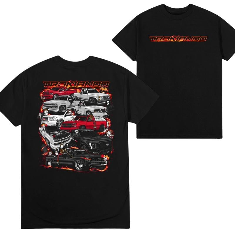 Trokiando Pickup Trucks Characters Car Menswear - Adult & Kids T-Shirts, Sweatshirts & Hoodies apparel design preview 1