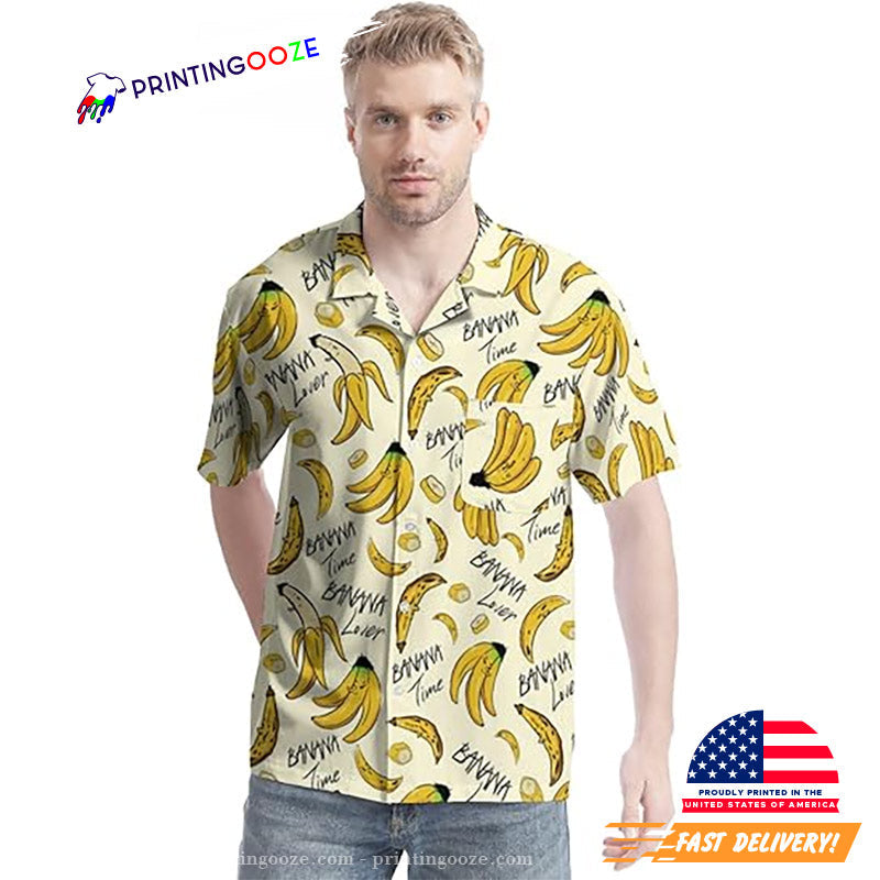 Tropical Banana Funny Hawaiian - Adult & Kids T-Shirts, Sweatshirts & Hoodies apparel design preview 1