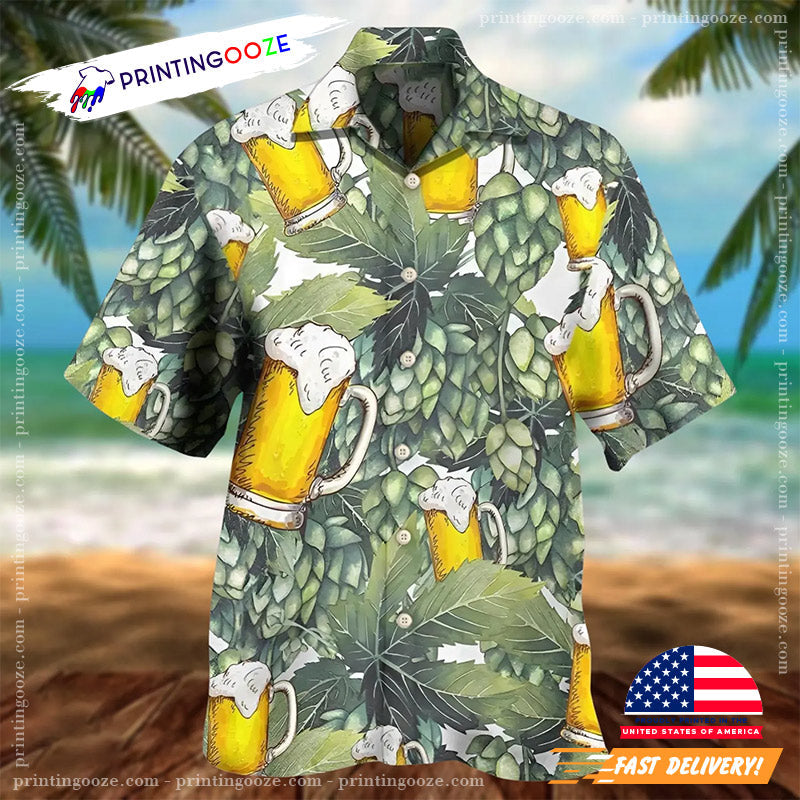Tropical Beer Happy International Day Hawaiian - Adult & Kids T-Shirts, Sweatshirts & Hoodies apparel design preview 1