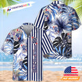 Tropical Leaf Pabst Blue Ribbon Beer Hawaiian - Adult & Kids T-Shirts, Sweatshirts & Hoodies apparel design preview 1