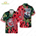 Cleveland Guardians Tropical Leaves Beach Palms MLB - Adult & Kids T-Shirts, Sweatshirts & Hoodies apparel design preview 1