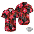 Tropical Red Kansas City Chiefs Hawaiian And Shorts - Adult & Kids T-Shirts, Sweatshirts & Hoodies apparel design preview 1