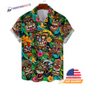 Tropical Tiki Head Hawaiian - Adult & Kids T-Shirts, Sweatshirts & Hoodies apparel design preview 1