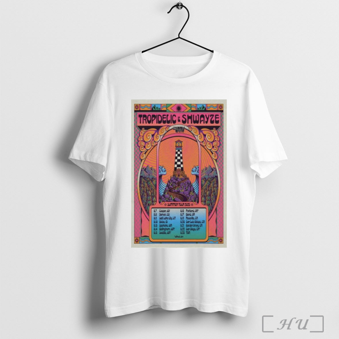 Tropidelic Shwayze Summer 2025 - Adult & Kids T-Shirts, Sweatshirts & Hoodies apparel design preview 1