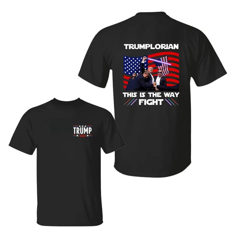 Trum Lorian This Is Way Fight 2024 Sarcastic Classic - Adult & Kids T-Shirts, Sweatshirts & Hoodies apparel design preview 1