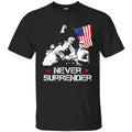 Trum Never Surrender Assassination Attempt Praying - Adult & Kids T-Shirts, Sweatshirts & Hoodies apparel design preview 1